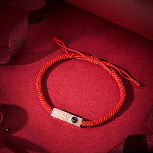 Custom Projection Photo Bracelet My Only Love Unique Couple Gifts