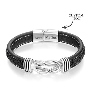 Custom Engraved Bracelet Men's Bracelet for Him Love Gifts