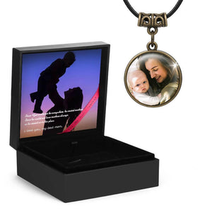 Round Photo Necklace