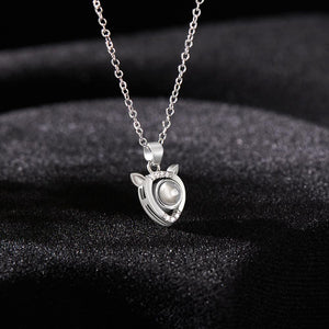 Custom Projection Necklace Custom Photo Unique Gifts