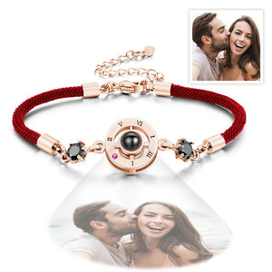 Custom Projection Photo Bracelet Exquisite Commemorative Gifts