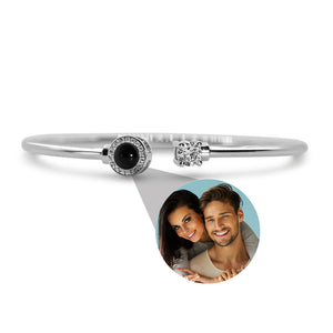 Custom Projection Bracelet Personalized Photo Bracelet Jewelry Gift for Her