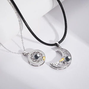 Custom Photo Gifts Projection Sun and Moon Couple Commemorative Gifts