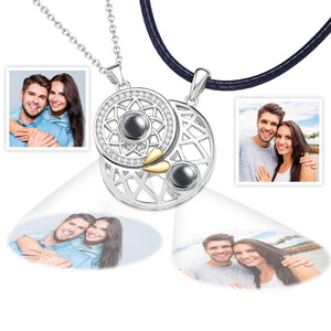 Custom Photo Gifts Projection Sun and Moon Couple Commemorative Gifts